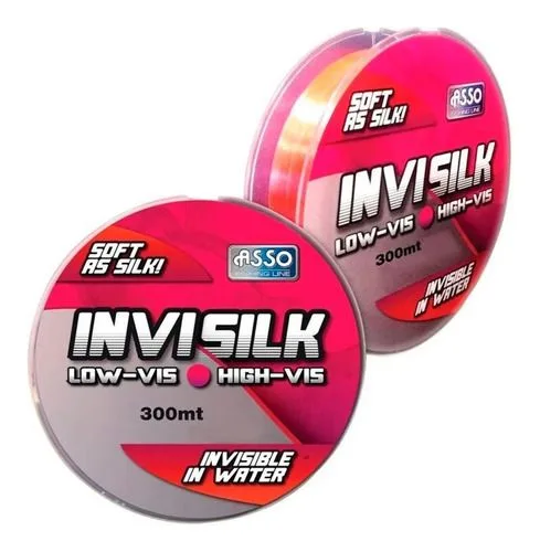 Nylon Invisilk X 300mts 0,30mm Monofilamento - Imagen 2