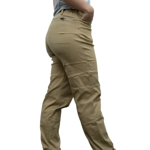 Pantalón Elastizado Mujer Arena