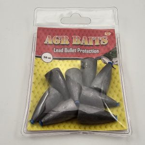 AGR BAITS Lead Bullet Protection – 10 grs – 8 unids
