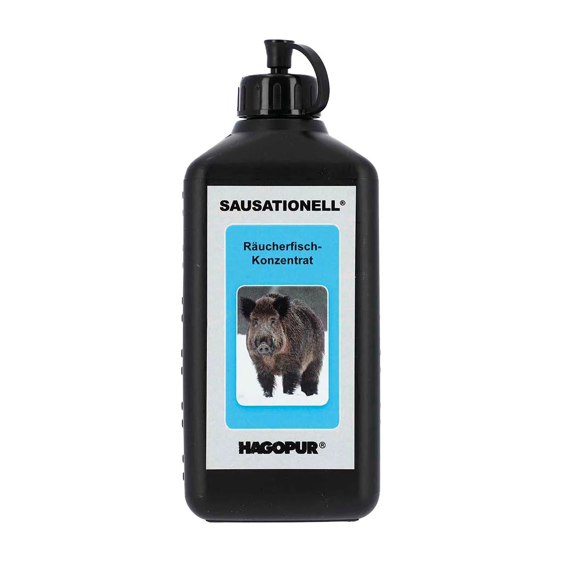 Atrayente de caza con pescado para jabalí Hagopur Sausationell 500 ml - Imagen 2