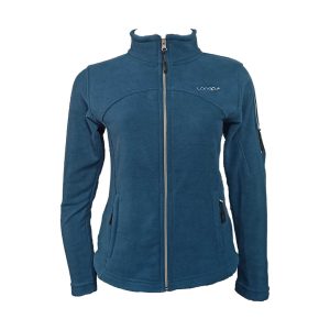 Chaqueta Full Zip Fleece | 2° CAPA | SHE Azul Petróleo
