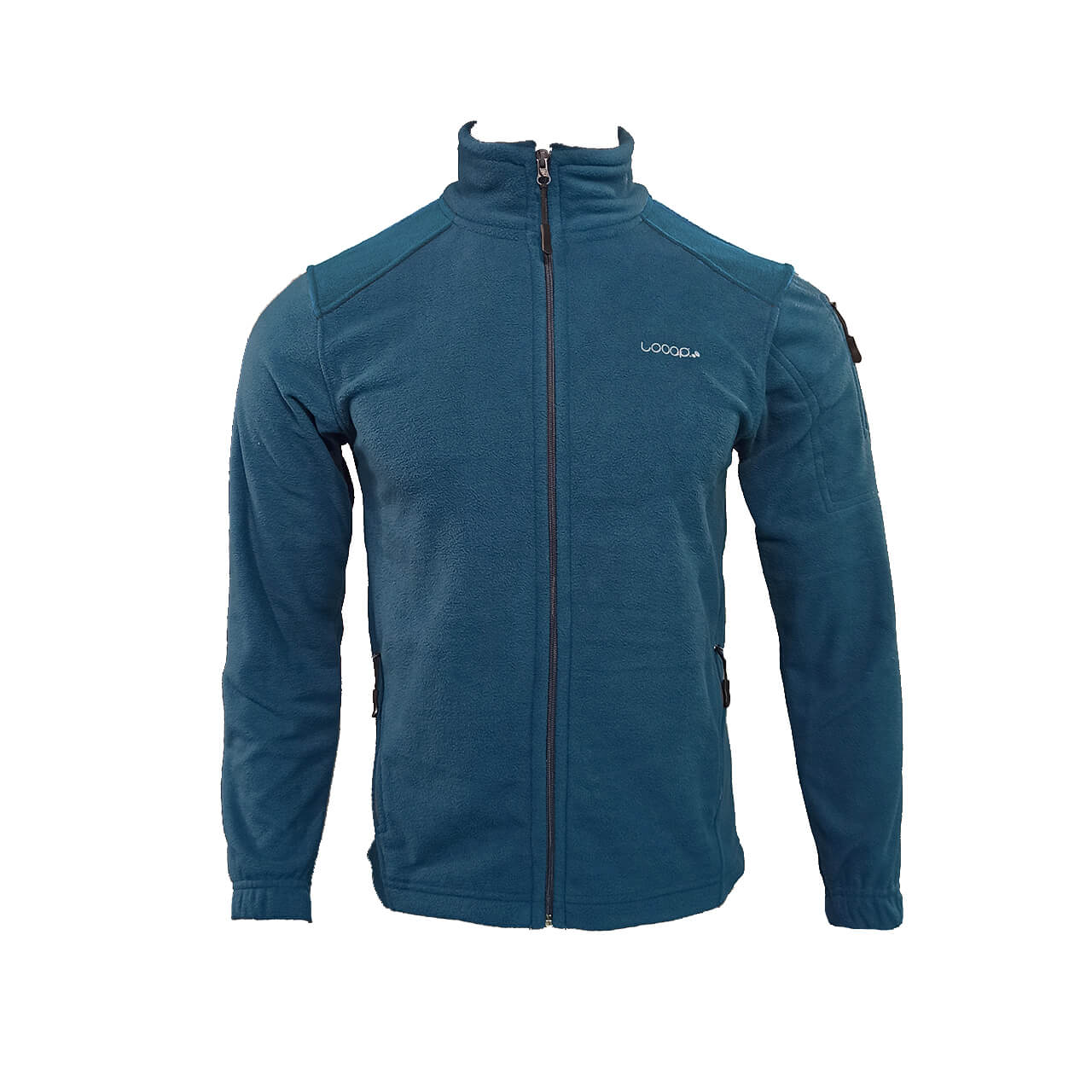 Chaqueta Full Zip Fleece | 2° CAPA | HE Azul petroleo - Imagen 2
