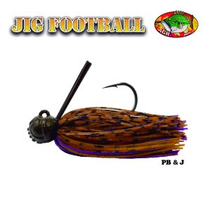 AGR BAITS Football Jig 3/8 oz – PB&J