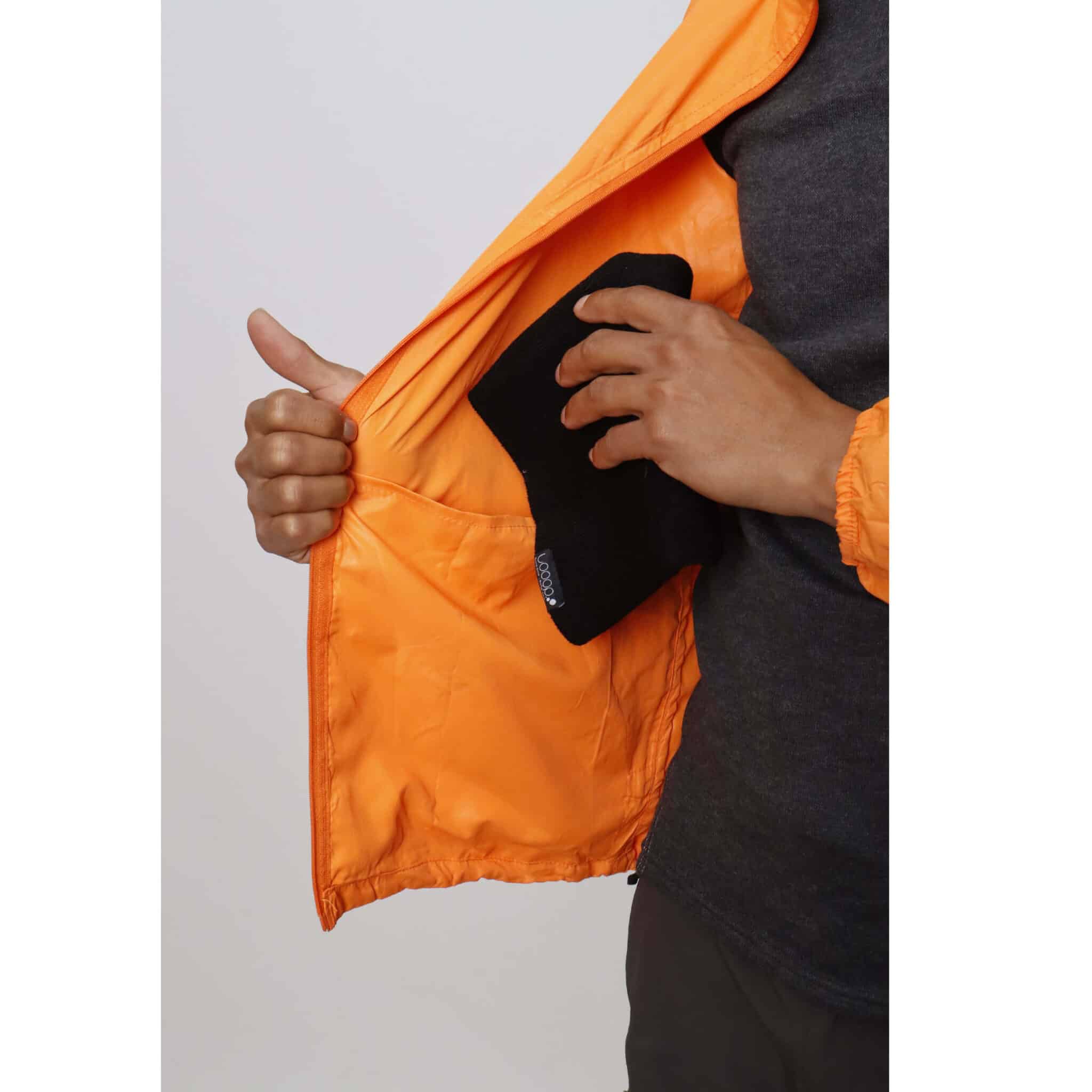 Chaqueta Rompeviento | UNISEX | Naranja - Imagen 7