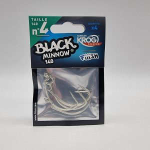 Anzuelo talla 4 – Black Minnow