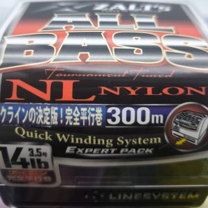Hilo de Pesca Monofilamento Zalt’S All Bass Nylon 14 lbs – 300 metros