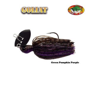 AGR BAITS Chatterbait Goliat 3/8 oz – Green Pumpkin Purple